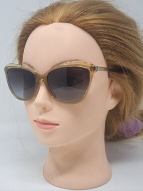 CHANEL Women's Sunglasses Italy Cateye Dark Tint 5384 1628/S6 55-16-140
